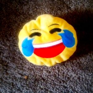 Tiny emoji pillow